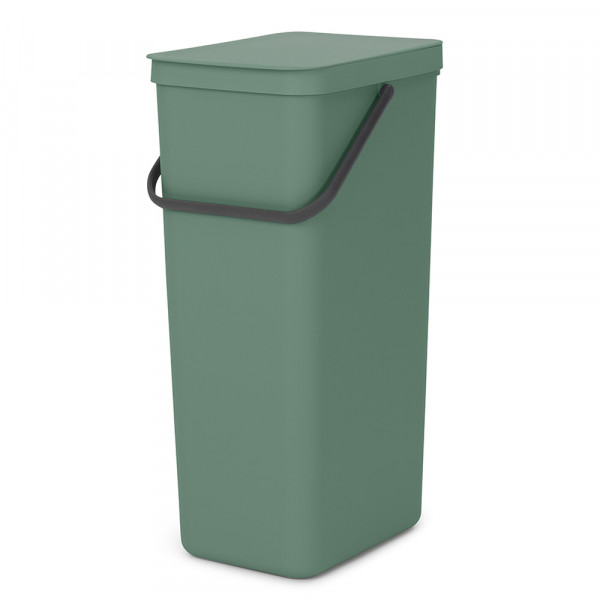 Coș de gunoi pentru colectare separată Brabantia Sort&Go 40L, Verde Brad 1004139