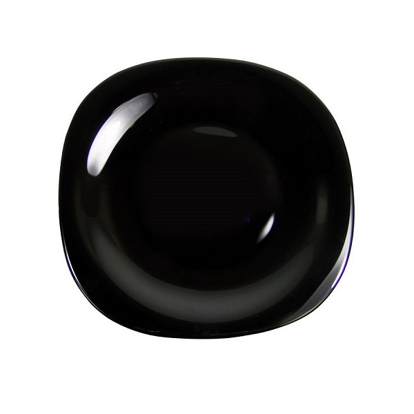 Farfurie LUMINARC CARINE, plata, neagra, 19 cm 108612