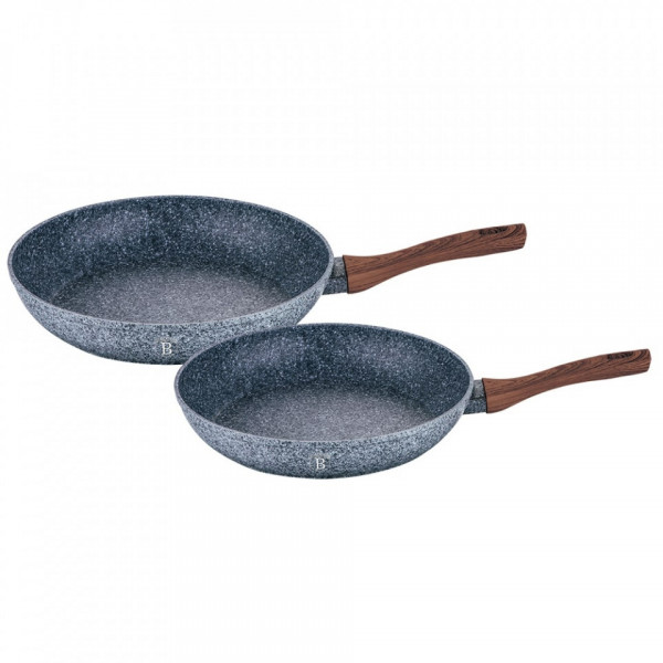 Set tigai marmorate (2 piese) din aluminiu forjat Forest Line Berlinger Haus BH 1561