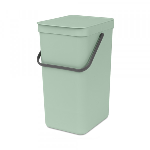 Coș de gunoi Brabantia Sort&Go 16L pentru colectare separată, Jade Green 1005517