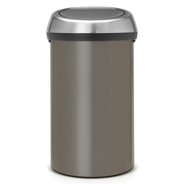 Coș de gunoi Brabantia Touch Bin 60L, Platinum 647249