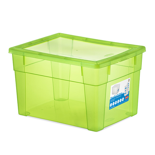 Cutie universala Stefanplast Visual Box XL High, 15L, verde 646565