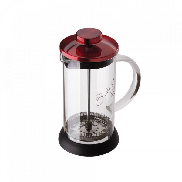 Infuzor pentru cafea si ceai 800 ml Burgundy Metallic Line Berlinger Haus BH 1498