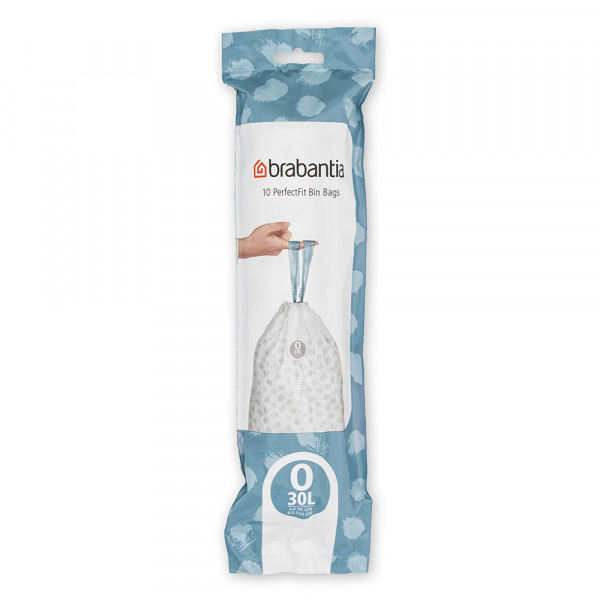 Sac de gunoi Brabantia PerfectFit FlatBack+/Bo mărimea O, 30L, 10 bucăți, rolă 1005591