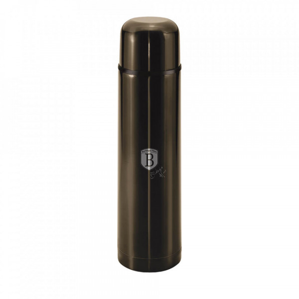 Termos Metallic Line Shiny Black Edition BerlingerHaus BH 6817