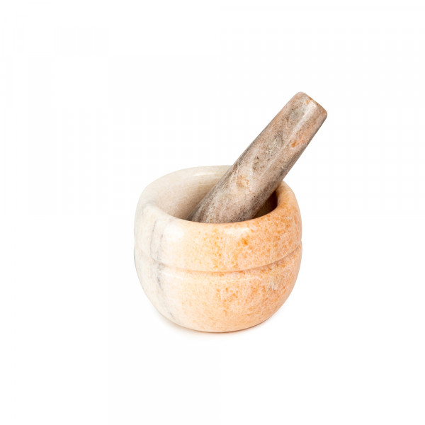 Mojar de marmură Luigi Ferrero FR-898BE Ø8,9xH8cm, bej 1004807