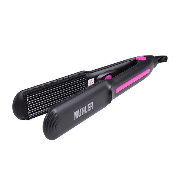 Placa de indreptat parul Muhler HS-37F, valuri, violet 650736
