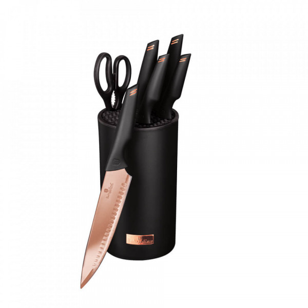Set cutite (7 piese) Black Rose Collection BerlingerHaus BH 2651