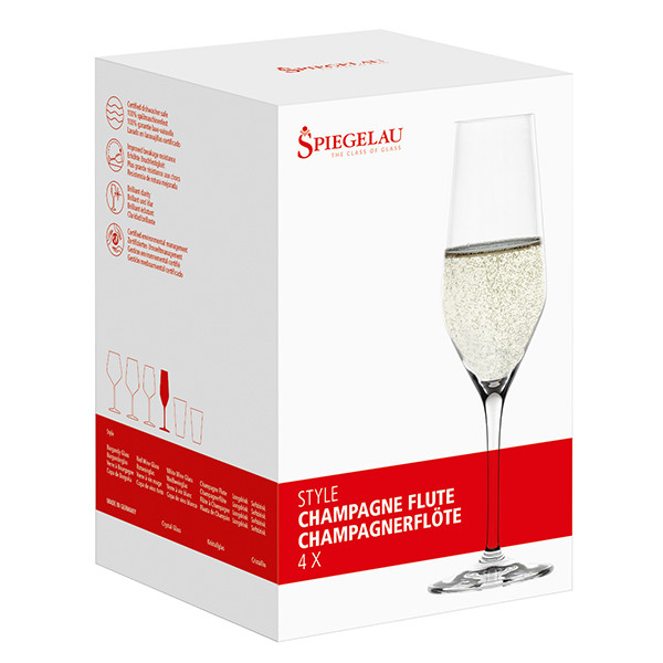 Set pahare de sampanie Spiegelau Style, 4 buc., 240 ml 109384