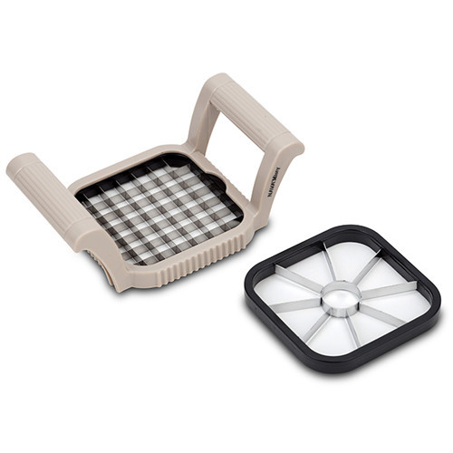 Feliator pentru fructe si legume din plastic cu lame din otel inoxidabil Misty NAVA NV 202 031