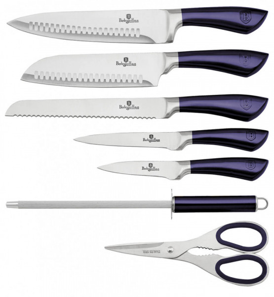Set cutite (8 piese) Purple Eclipse Collection BerlingerHaus BH 2670