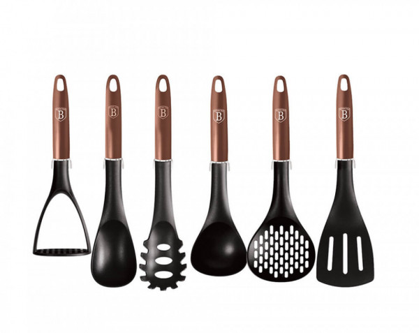 Set ustensile de bucatarie (7 piese) Rose Gold Metallic Line BerlingerHaus BH 6328