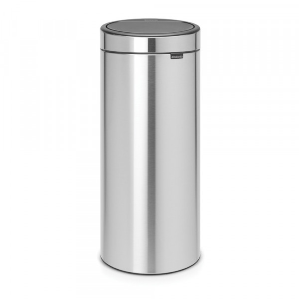 Coș de gunoi Brabantia Touch Bin New 30L, oțel mat 650011