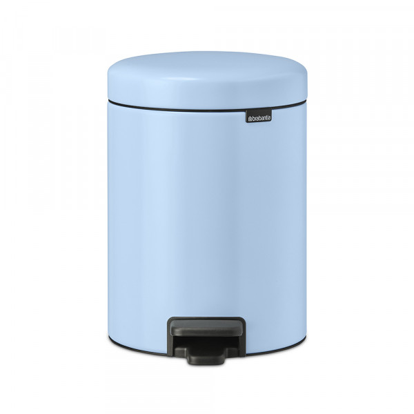 Coș de gunoi cu pedală Brabantia NewIcon 5L, Dreamy Blue 1005528