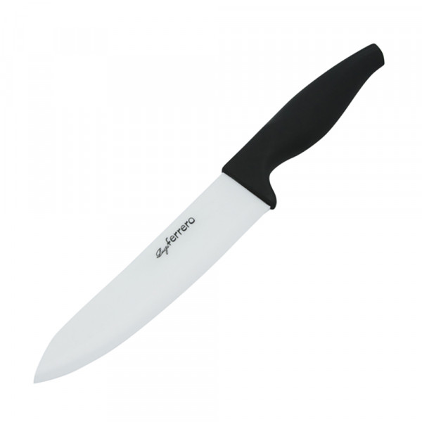 Cuțit Luigi Ferrero FR-1706C 16cm, ceramică, negru 104919