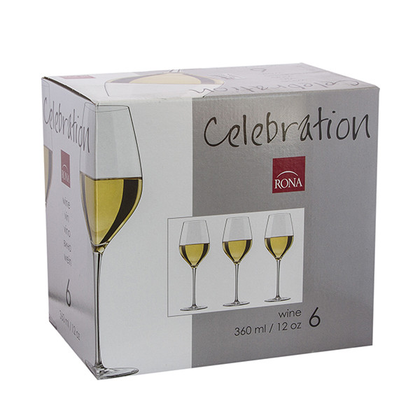 Set pahare Rona Celebration 6272, 6 buc., 360 ml 109497