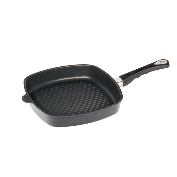 Tigaie gratar AMT 28x28cm, inaltime 5cm, inductie 651375