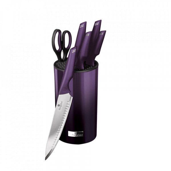 Set cutite (7 piese) Purple Eclipse Collection BerlingerHaus BH 2798