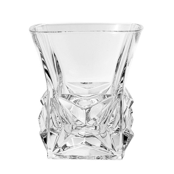 Set pahare de whisky Bohemia 1845 Pyramida 280ml, 6 buc 109625