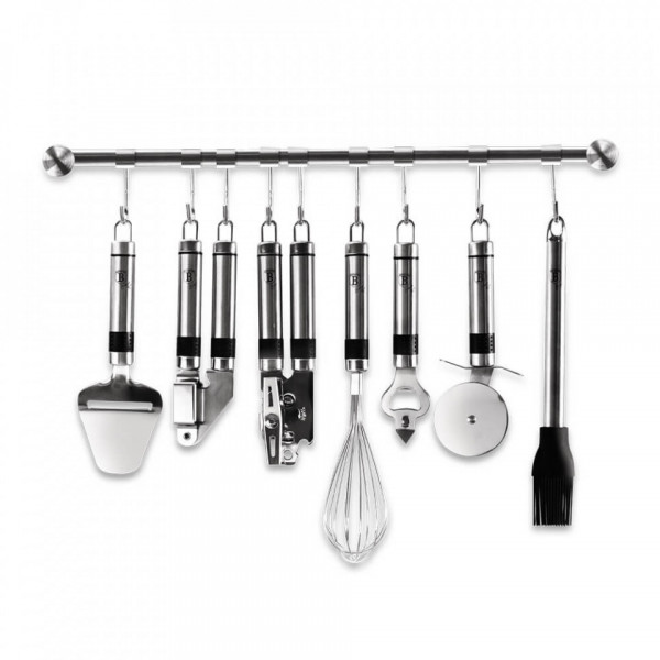 Set ustensile mici de bucatarie (8 piese) Black Silver Collection Berlinger Haus BH 1971