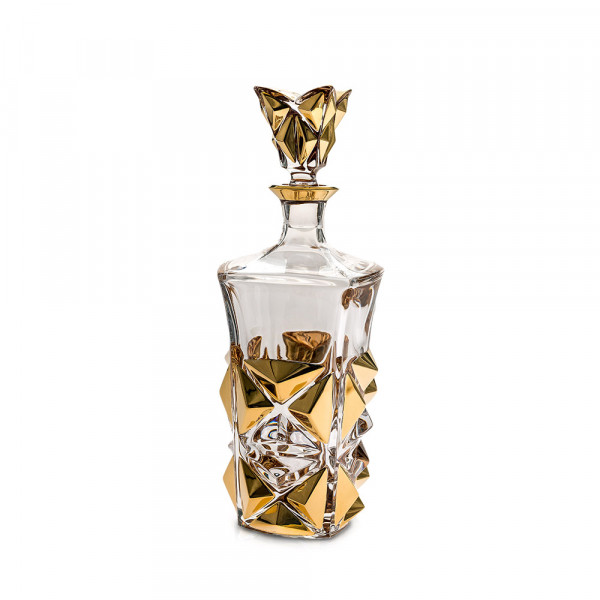 Sticla Bohemia 1845 Pyramida Gold 800ml 1005760