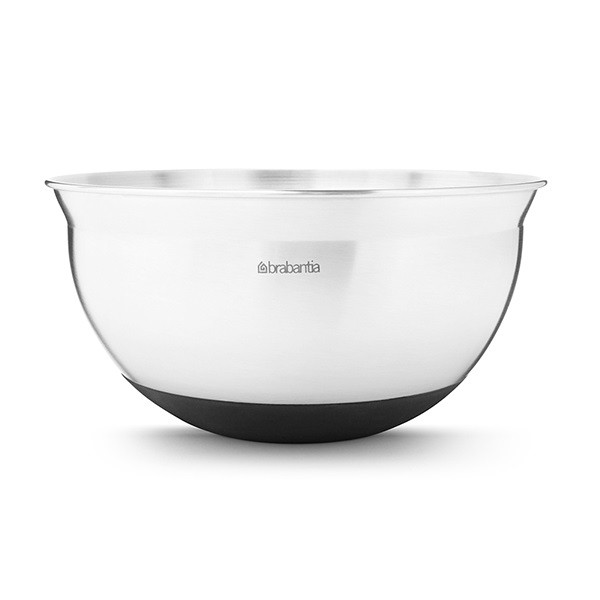 Bol de amestecat Brabantia Profile 1.6L, Oțel Mat / Negru 646897