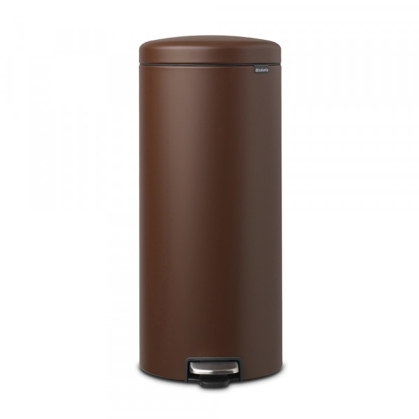 Coș de gunoi cu pedală Brabantia NewIcon 30L, Mineral Cozy Brown 1005541