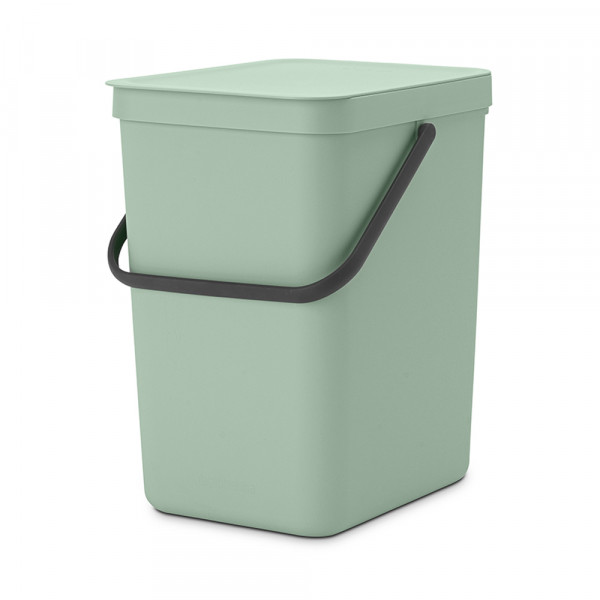 Coș de gunoi pentru colectare separată Brabantia Sort&Go 25L, Jade Green 1005522