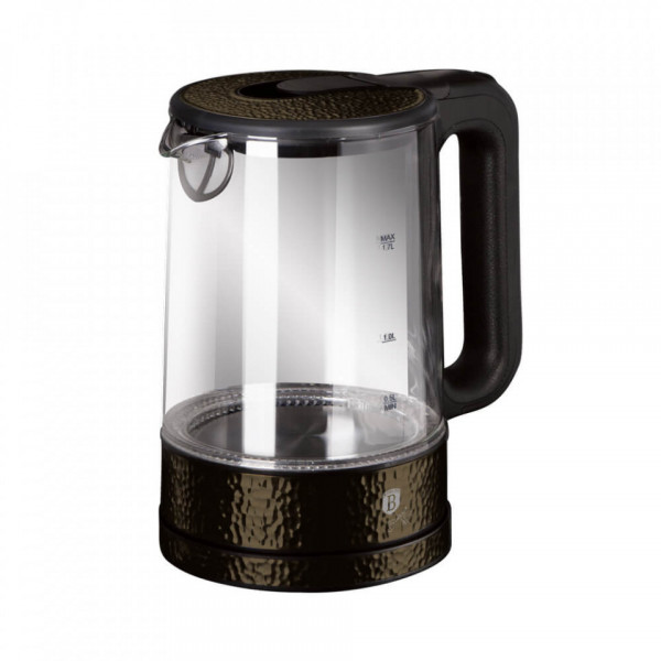 Fierbator electric Metallic Line Shiny Black Edition BerlingerHaus BH 9096