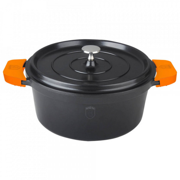Oala cu capac 24 cm Granit Diamond Line Berlinger Haus BH 1378