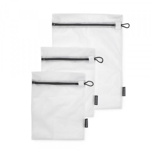 Set saci de rufe delicate Brabantia White/Grey, 3 bucati in doua marimi 1005652
