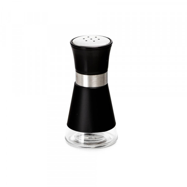 Solniță Muhler MR-1401B sare Ø6,5xH11cm, negru 101967