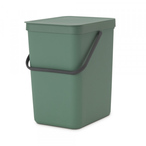 Coș de gunoi pentru colectare separată Brabantia Sort&Go 25L, Verde Brad 1003236