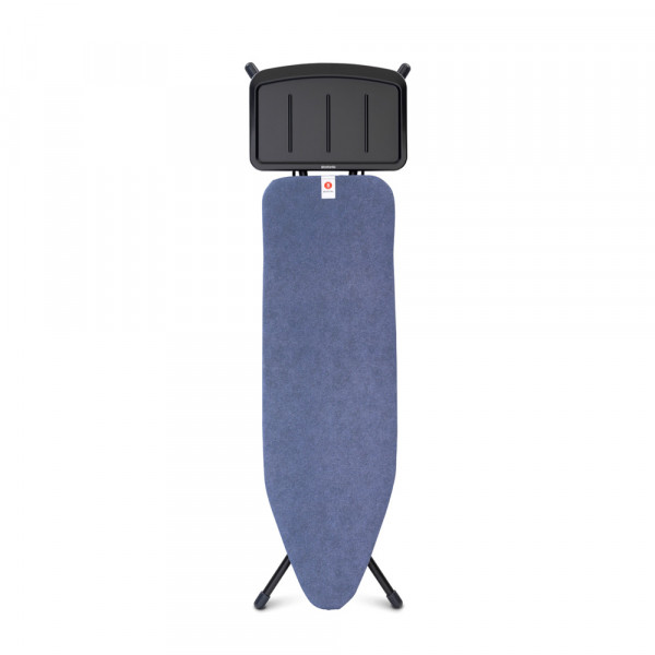 Masa de calcat Brabantia B 124x38cm cu suport pentru generator de abur, Denim Blue 1003352