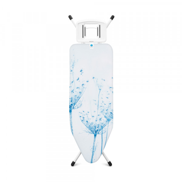 Masa de calcat Brabantia C 124x45cm cu suport din fier masiv, Cotton Flower 1003359