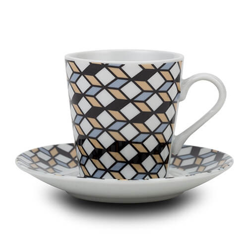 Set 6 cesti portelan pentru cafea NAVA NV 208 041