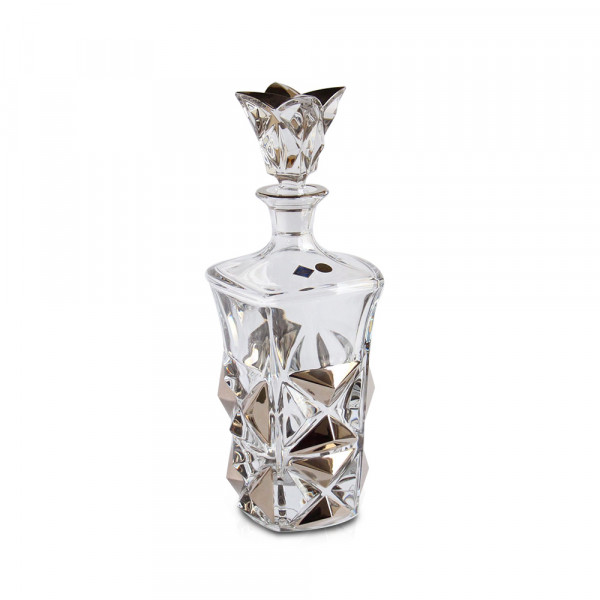 Sticla Bohemia 1845 Pyramida Platinum 800ml 1005763