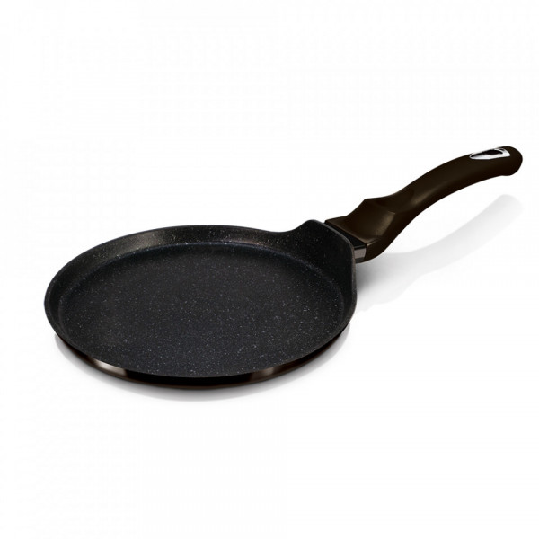 Tigaie pentru clatite 25 cm Metallic Line Shiny Black Edition Berlinger Haus BH 6613
