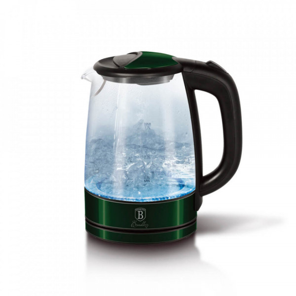 Fierbator electric cu cana din sticla Emerald Line Collection Berlinger Haus - BH 9080