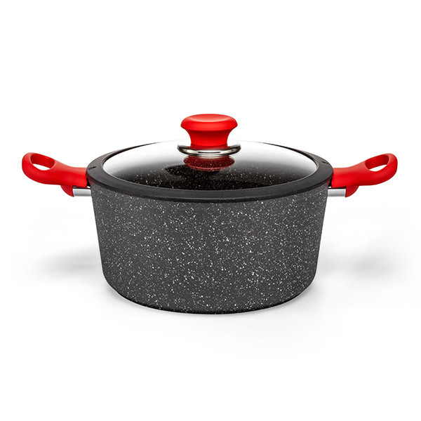 Oala cu capac Luigi Ferrero Atlanta FR-2890M 28x13.5cm, 6.7L 107316
