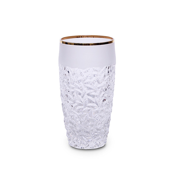 Set pahare pentru apă Bohemia Nicolette Gold Matt, 6 buc., 430 ml 1000272