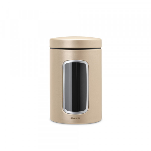Borcan Brabantia Window 1.4L, Aur metalic 1003243