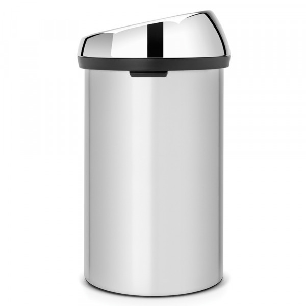 Coș de gunoi Brabantia Touch Bin 60L, Gri metalic 647247