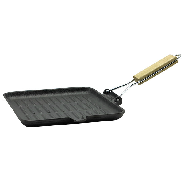 Tigaie pentru gratar Muhler Tika MR-2416CI 24x24cm, fonta 1003974