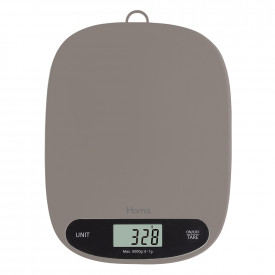Cantar HOMA HS-05N NORSK, cantar electric de bucatarie, maro, 5kg 1003548