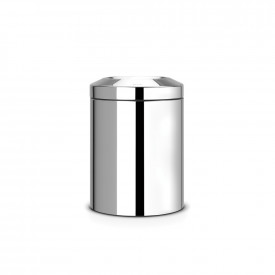 Coș de gunoi Brabantia Flame Guard 7L, Brilliant Steel 647067