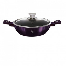Cratita joasa cu capac Purple Eclipse Collection BerlingerHaus BH 6632