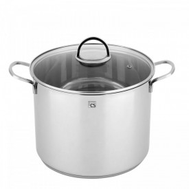 Oala cu capac inalta otel inoxidabil (inox) 28 cm Trier Kochsysteme by Carl Schmidt Sohn OT 75187