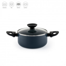 Oală cu capac Muhler Nia MR-2044 20x9cm, 2.5L 1006247