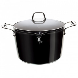 Oala cu capac pentru paste si orez 24 cm Black Royal Collection Berlinger Haus BH 1680
